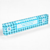 Niedlich Blue Baby Boy Bee Custom Namensplakette