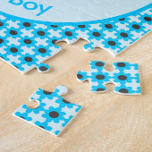 Niedlich Blue Baby Boy Bee Custom Puzzle (Seite)