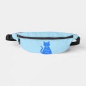 Niedlich Blue Baby Boy Cat Custom Bauchtasche (Vorderseite)