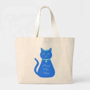 Niedlich Blue Baby Boy Cat Custom Proud Junge Mutt Jumbo Stoffbeutel