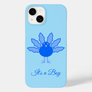 Niedlich Blue Baby Boy Erntedank Türkei Custom Case-Mate iPhone 14 Hülle