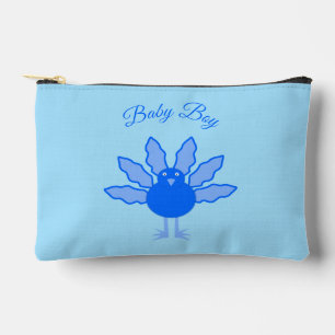Niedlich Blue Baby Boy Erntedank Türkei Custom Zubehörtasche