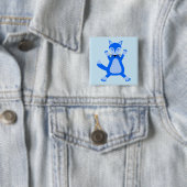 Niedlich Blue Baby Boy Fox Button (Beispiel)