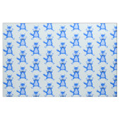 Niedlich Blue Baby Boy Fox Gemustert Stoff (Fat Quarter (45,7 x 55,9 cm))