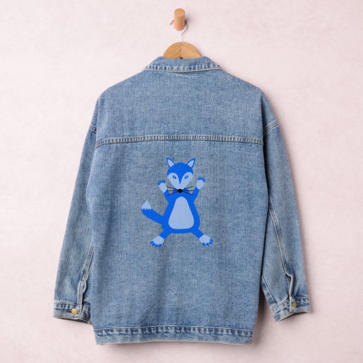 Niedlich Blue Baby Boy Fox Jeansjacke (Hangar)