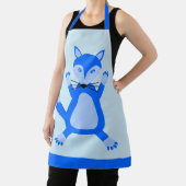 Niedlich Blue Baby Boy Fox Schürze (InSitu)