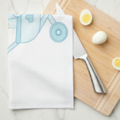 Niedlich Blue Baby Boy Geschirrtuch (Viertel Falte)