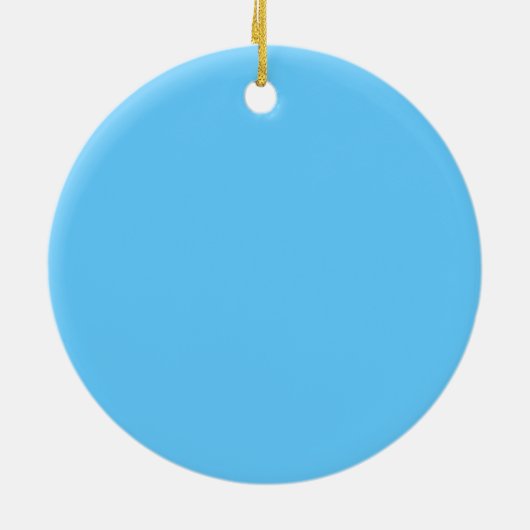 Niedlich Blue Baby Boy Keramikornament (Hinten)