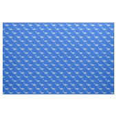 Niedlich Blue Baby Boy Narwhal Gemustert Stoff (Yard (91,4 cm))