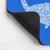 Niedlich Blue Baby Boy Narwhal Mousepad (Ecke)