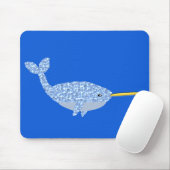 Niedlich Blue Baby Boy Narwhal Mousepad (Mit Mouse)