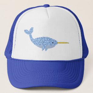 Niedlich Blue Baby Boy Narwhal Truckerkappe