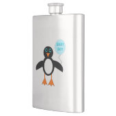 Niedlich Blue Baby Boy Pemguin Flasks Flachmann (Links)