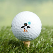 Niedlich Blue Baby Boy Pinguin Golf Ball (Insitu T-Shirt)