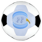 Niedlich Blue Baby Boy Pumpkin Custom Fußball (Gedreht)
