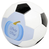 Niedlich Blue Baby Boy Pumpkin Custom Fußball (Dreiviertel)