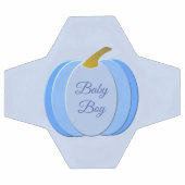 Niedlich Blue Baby Boy Pumpkin Custom Fußball (Flach)