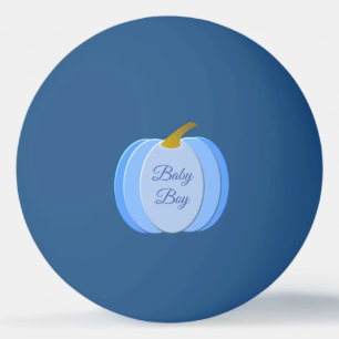 Niedlich Blue Baby Boy Pumpkin Custom Tischtennisball