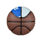 Niedlich Blue Baby Boy Storch Custom Mini Basketball (Rechts)