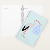 Niedlich Blue Baby Boy Stork Planer (Anzeige)