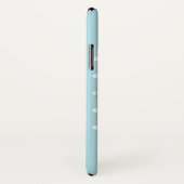 Niedlich Blue Baby Boy's Feet Illustration Case-Mate iPhone Hülle (Hinten/Rechts)