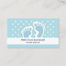 Niedlich Blue Baby Boy's Feet Illustration