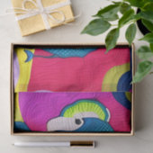 Niedlich Blue Baby Elephant - quillike Design Seidenpapier (Geschenk)