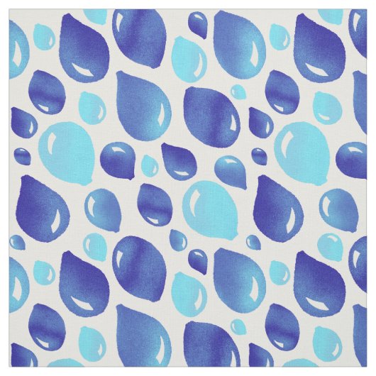 Niedlich Blue Balloon Pattern Kids Stoff (Muster)