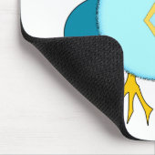 Niedlich Blue Bbay Boy Owl Mousepad (Ecke)
