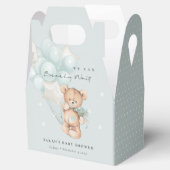 Niedlich Blue Bearly Wait Bear Balloon Baby Showdu Geschenkschachtel (Geöffnet)