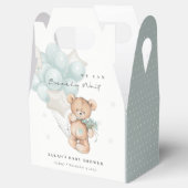 Niedlich Blue Bearly Wait Bear Balloon Baby Showdu Geschenkschachtel (Geöffnet)