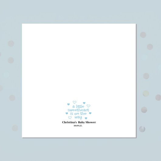 Niedlich Blue Boy Baby Dusche Napkins Serviette