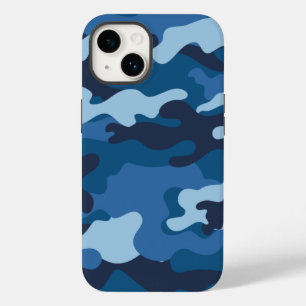 Niedlich Blue Camouflage Case-Mate iPhone 14 Hülle