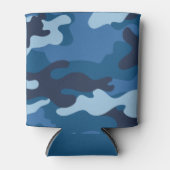 Niedlich Blue Camouflage Dosenkühler (Vorderseite)