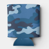 Niedlich Blue Camouflage Dosenkühler (Rückseite)