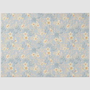 Niedlich Blue Daisy Blumendecoupage Seidenpapier