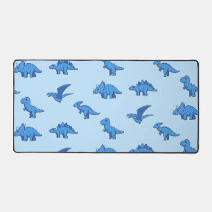 Niedlich Blue Dinosaurier Desk Mat Schreibtischunterlage