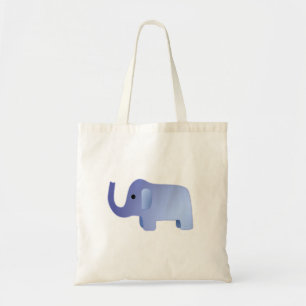 Niedlich Blue Elephant Tragetasche