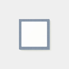 Niedlich Blue Floral Gemustert Sticknotes Post-it Klebezettel