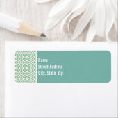 Niedlich Blue Green & Cream Floral (Insitu)