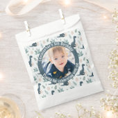 Niedlich Blue Green Dinosaur Benutzerdefiniertes F Geschenktütchen (Ausgeschnitten)