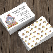 Niedlich Blue House Caregier Services Visitenkarte