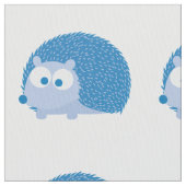 Niedlich Blue Igel Stoff (Nahaufnahme)