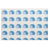 Niedlich Blue Igel Stoff (Fat Quarter (45,7 x 55,9 cm))