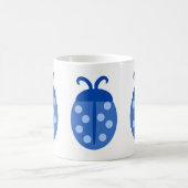 Niedlich Blue Ladybug Tasse (Mittel)