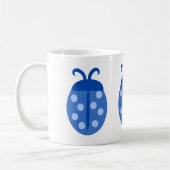 Niedlich Blue Ladybug Tasse (Links)