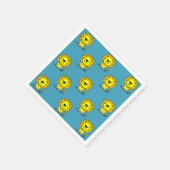 Niedlich Blue Lion Serviette (Ecke)