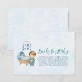 Niedlich Blue Mobile Crib Babybettbücher für Kinde Begleitkarte (Vorne/Hinten)