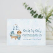 Niedlich Blue Mobile Crib Babybettbücher für Kinde Begleitkarte (Stehend Vorderseite)