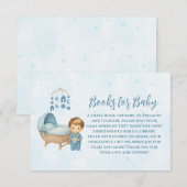 Niedlich Blue Mobile Crib Babybettbücher für Kinde Begleitkarte (Vorne/Hinten)